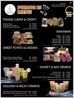 New Menu Pisang 25